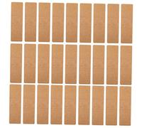 VILLFUL 30Pcs Vintage Blank Bookmark Sleeves DIY Bookmarks Display Cards for Students Writers Readers Kraft Paper Craft Accessory for Artistic Decoration and Packaging