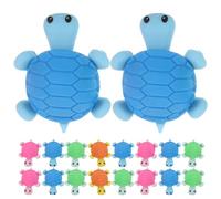 VILLFUL 36pcs Turtle Shaped Erasers Mini Animal Erasers for Students Clean No Residue Correction Bulk School Supplies Portable Cartoon Desk Pets Party Favor