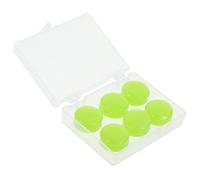 VILLFUL 3Pairs Silicone Travel Music Reusable Noise Reduction for Adults Comfortable Fit Lightweight Versatile for Swimming Snoring Transparent