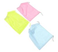 VILLFUL 3pcs Adjustable Cat Grooming Bath Bag with Breathable Anti-scratch Mesh Portable Pet Bathing Pouch for Washing and Cleaning Fit for Kittens and Adult Cats