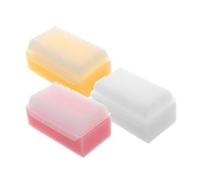 VILLFUL 3pcs Bath Sponge and Scalp Brush Soft Sensory Tactile Massage Brushes for Delicate Skin Safe for Newborns for Bath and Bonding