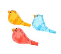 VILLFUL 3pcs Bird Whistles for Safe Music Instruments for Early Music Exploration with Cartoon Design for Bath Parties and Outdoor Play