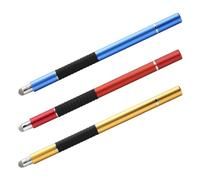 VILLFUL 3pcs Capacitive Stylus Pen for Tablet and Phone with Metal Body, Smooth Writing Experience and Effortless Screen Cleaning, for Drawing and On-the-go Use