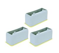 VILLFUL 3pcs Cat Litter Scoop Organizer with Cute Cat Design Plastic Poop Sifter Holder Fit for Scoops Home Storage Box for Tidy Pet Care