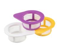 VILLFUL 3PCS Laboratory Cell Filter Sieve Fine Mesh Strainer with Mesh for Precise Particle Filtration and Separation Easy to Clean and Install for Lab Experiments