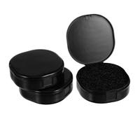 VILLFUL 3Pcs Makeup Brush Cleaning Box with Reusable Brush Cleaning Sponge Efficient Portable Cleaner for Travel and Quick Makeup Removal