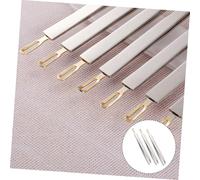 VILLFUL 3Pcs Stainless Steel Brow Clips Eyebrow Shaping Tools with Precise Angle for Fine Hair Removal Beauty Makeup Accessories for Women