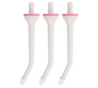 VILLFUL 3pcs Water Flosser Replacement Nozzles for Braces and Teeth, Plastic Oral Irrigator Tips with Removable Design and Efficient Deep Cleaning for Everyday Oral Hygiene