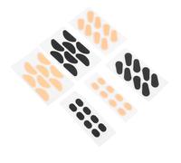 VILLFUL 4 Pairs Self-adhesive Glasses Nose Pads Anti-slip Soft Foam Nose Grips for Eyeglasses and Sunglasses Non-slip Protective Compatible with Plastic and Metal Frames Easy to Install