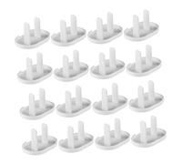 VILLFUL 40pcs Childproof Socket Covers Safe Outlet Plug Protectors for Safety and Easy to Install Protects Against Electric Shocks White Design