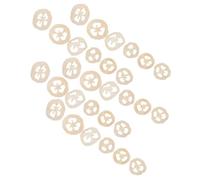 VILLFUL 40pcs Natural Loofah Slices Chew for Small Pets Teeth Cleaning Molar Care for Hamsters Rabbits Guinea Pigs Rats Promotes Healthy Chewing Oral Hygiene