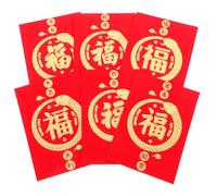 VILLFUL 48PCS Chinese Year Red Envelopes Snake Zodiac Design Thick Paper Cash Money Packets for Spring Festival Wedding Birthday Lunar Year Celebration