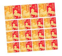 VILLFUL 48pcs New Year's Benefits are Closed 2026 Lucky Money Envelopes Horse Year Red Envelope 2026 Chinese Red Chinese Snake Lunar New Money Bag Paper