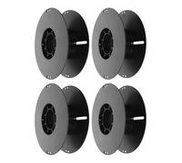 VILLFUL 4pcs 3D Printer Filament Spool Holder Set Plastic Detachable Reel Organizer for 3D Printing Filament Storage Empty Reusable Spools Suitable for Wire
