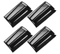 VILLFUL 4pcs Breathable Fine Mesh Fly Boots for Horses Adjustable Non-slip Horse Leg Wraps, Lightweight Equine Leg Guards for Outdoor Riding and Pasture Use