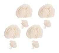 VILLFUL 4pcs Cotton Stuffing Smoke Effect Model Artificial Cloud Props for DIY Party Wedding Ceiling Decorations High Fidelity Realistic Fog Simulation