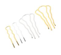VILLFUL 4pcs Decorative Hair Side Combs Iron Material for Women DIY Bridal Accessories Wedding Party Styling Hair Comb Slides