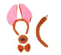 VILLFUL 4pcs Dog Ears Headband Giraffe Ear Headband for Women for Women Halloween Party Accessory Pup Accessories