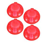 VILLFUL 4Pcs Fire Alarm Cover Sensor Guards for Kitchen Detectors Easy Install Protective Dust Covers with Bright Color Design for Home Office Commercial Use