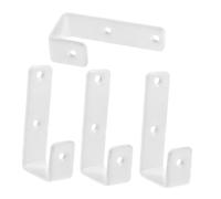 VILLFUL 4PCS Heavy Duty Bed Ladder Hooks with Coating Multipurpose J-Shaped Hangers for Bunk Bed Storage and Tool Organization Compact Design for Space-Saving Use