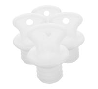 VILLFUL 4pcs Hot Water Bottle Lid Plastic Thermal Stopper Warm Water Bag Plugs Leakproof Sealing Topper Replacement Heating Pads