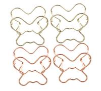 VILLFUL 4pcs Metal Beauty Sponge Holders Hollow Out Design for Drying Makeup Sponges Sturdy Rack for Home and Cosmetics Store Use Option for Mom and Friends