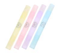 VILLFUL 4pcs Nail Polish Remover Pens Professional Nail Art Corrector for Precise Edge Cleaning Manicure Tool with Purple Pink Yellow Blue for Daily Care