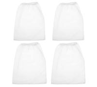 VILLFUL 4pcs Non-woven Nail Dust Collection Bags Thickened Vacuum Cleaner Replacement Pouches for Nail Art Equipment Manicure Salon Home Use Efficient Dust and Debris Control