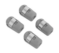 VILLFUL 4pcs Spring-Loaded Gas Cylinder Mounting Heads with M6 Threaded Hole and 10mm Hole, Plastic Hydraulic Rod Connectors for Easy Installation and Rapid Attachment in Home Furniture