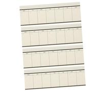 VILLFUL 4Pcs Tearable Weekly Planner Notepads for Schedule Planning Premium Smooth Writing Memo Pads with Undated Business and Student Stationery for Office and Study Use