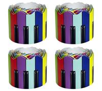 VILLFUL 4Roll Back to School Bulletin Board Border - 33ft Piano Keyboard Trim Decor for Preschool Kindergarten Elementary Classroom Chalkboard Party Decor