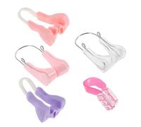VILLFUL 5 Pcs Silicone Nose Corrector Clip for Women Breathable Nose Shaper Device for Day and Night Use and Lifting Tool to Enhance and Breathing
