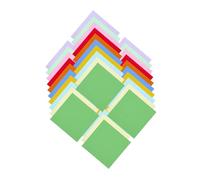 VILLFUL 500pcs Double Sided Colored Origami Paper Squares Vibrant Mixed Colors Handmade Folding Paper for DIY School Arts Crafts Projects Tear-Resistant