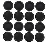 VILLFUL 50pcs Black Piggy Bank Plugs PVC Bottom Covers Multi-purpose Stoppers for Saving Money Boxes Suitable for Various Coin Banks and Money Jars