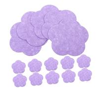 VILLFUL 50pcs Compressed Face Sponges Gentle Exfoliating Flower Shaped Facial Cleansing Sponges for Washing Face Travel Friendly and Space Saving for Daily Skincare and Makeup Application