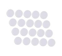 VILLFUL 50Pcs Rattle Ball Insert Soft Plastic Ring for Pet Engaging Sound Easy Grip Design Safe for Travel and Play
