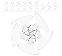 VILLFUL 50pcs Suction Cup for Pet Hammocks Plastic Suckers Reusable Suction Cups Adhesive Hooks for Window Glass Pet Toys