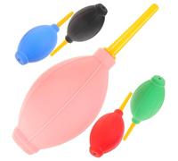 VILLFUL 5Pcs Eyelash Glue Dryer Pump Adhesive Blowing Ball False Eyelash Extension Supplies Dust Remover Portable Manual Blower for Lash Bond Drying and Cleaning