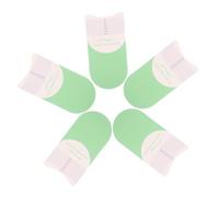 VILLFUL 5pcs Eyelash Measurement Rulers Lash Tools for Accurate Symmetry Eyelash Extensions Measuring Beauty Tools for Professional and Personal Use Green Stencil