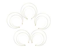 VILLFUL 5pcs Iron Three Layer Goddess Headband Costume Party Crown Hair Hoop for Women Comfortable Fit Elegant Wedding Birthday Prom Accessory