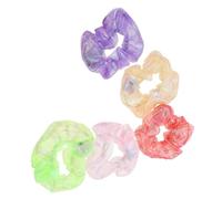VILLFUL 5pcs LED Scrunchies with Light Modes Neon Elastic Hair Bands for Women and Vibrant Glow Hair Ties for Parties Halloween Festivals and Outdoor Night Events