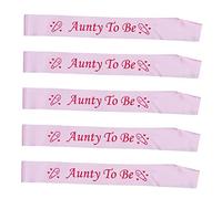 VILLFUL 5pcs Shoulder Strap Ceremonial Straps Birthday Sash for Hen Party Shower Decorations Boys and Girls Party Invitations