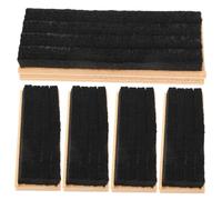 VILLFUL 5Pcs Wooden Chalkboard Erasers Dust Chalk Cleaner for Classroom Office Use Lightweight Wool Felt Board Wipers for Meetings Presentations