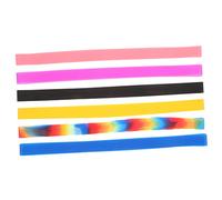 VILLFUL 6 pcs Silicone Beach Towel Bands Elastic Straps for Pool Chair Towels Fixing Bands Summer Accessories for Beach Cruise and Outdoor Use