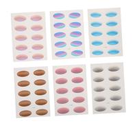 VILLFUL 6 Sheets Eyeshadow Stickers for Women Breathable Sweatproof Eye Makeup Decals with Gradient Designs Temporary Eye Makeup for Summer Festivals Outdoor Parties Cosplay