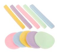 VILLFUL 60pcs Compressed Facial Sponges for Estheticians Multi-color Face Cleansing Puff Soft Cosmetic Pads for All Skin Types Travel-friendly and Space-saving Cleaning Tool