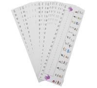 VILLFUL 60pcs Self Adhesive Student Name Tags with Desk Name Plates for Classroom Kindergarten Desk Labels to Enhance Belonging and Social Interaction