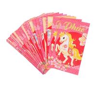 VILLFUL 60pcs Spring Festival Red Envelopes for The Year of The Horse Vietnamese Money Pockets Traditional Chinese Red Envelopes for Cash New Year