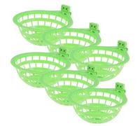 VILLFUL 6pcs Bird Nesting Bowls for Small Birds Plastic Hatching Nest for Pigeons Parrots Finches Easy to Install Relaxing Hideaway Shelter