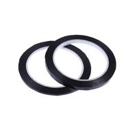 VILLFUL 6pcs Black Grid Marking Tape for Whiteboards Self-adhesive Chart Lines for Crafting Journals Scrapbooks Ultra-thin Tape Each